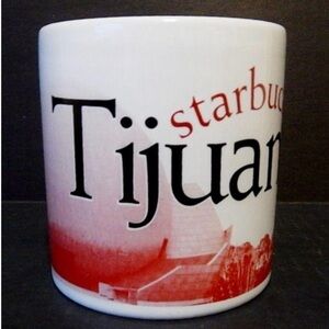STARBUCKS TIJUANA CITY MUG 2007 OVER SIZED 20 OUNCE CERAMIC CUP COLLECTOR SERIES